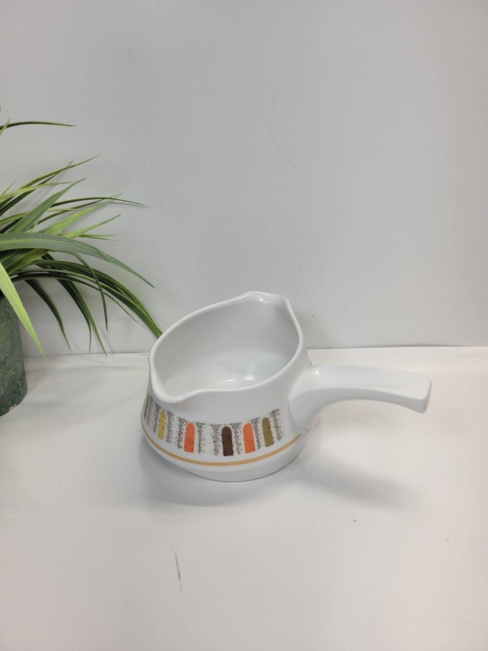 Vintage Noritake Mardi Gras Gravy Boat Progression China Mid Century Japan 9017